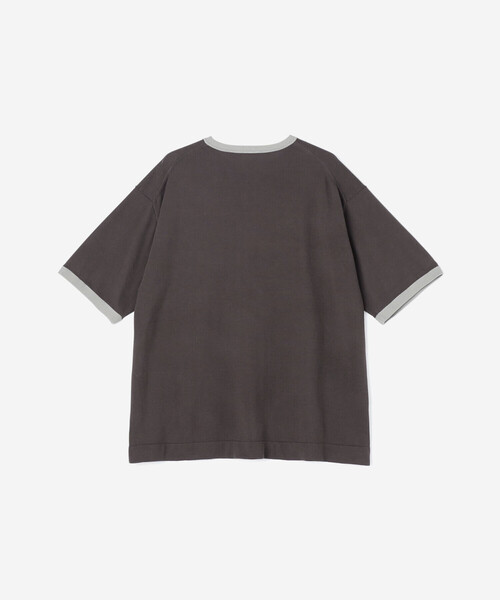 RYE TENDER（ライテンダー）の「RYE TENDER | 〈別注〉リンガーニットTシャツ MEN（ニット/セーター・メンズ・ホワイト/グレー/ブラック・2/1）」の13枚目の写真