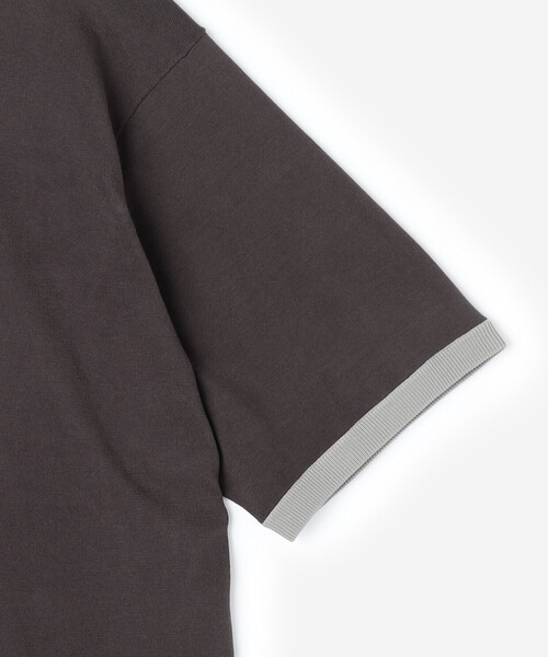 RYE TENDER（ライテンダー）の「RYE TENDER | 〈別注〉リンガーニットTシャツ MEN（ニット/セーター・メンズ・ホワイト/グレー/ブラック・2/1）」の15枚目の写真