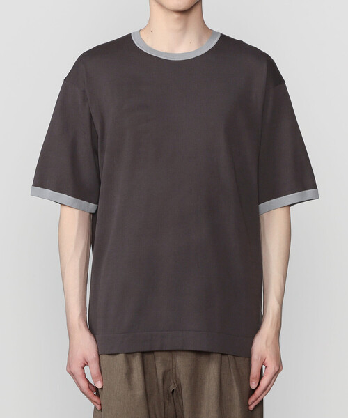 RYE TENDER（ライテンダー）の「RYE TENDER | 〈別注〉リンガーニットTシャツ MEN（ニット/セーター・メンズ・ホワイト/グレー/ブラック・2/1）」の9枚目の写真
