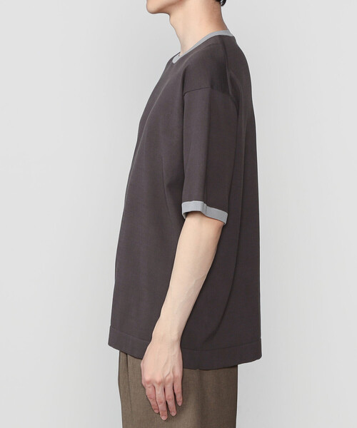 RYE TENDER（ライテンダー）の「RYE TENDER | 〈別注〉リンガーニットTシャツ MEN（ニット/セーター・メンズ・ホワイト/グレー/ブラック・2/1）」の10枚目の写真