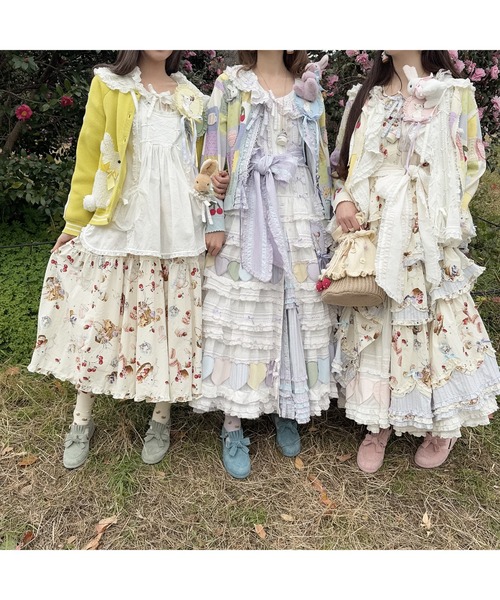 最終価格❗ピンクハウス❤️ハートフリルの、モチーフ付きコサージュ新品 PINK HOUSE（ピンクハウス）の「Rambling Heartsコサージュ