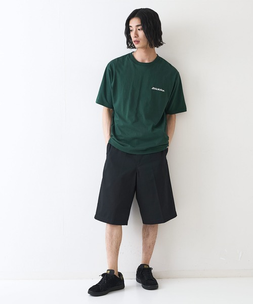 Dickies(ディッキーズ)の「【DICKIES/ディッキーズ】TCツイル デニム ハーフパンツ(デニムパンツ・メンズ・ベージュ/インディゴブルー/スミクロ/ブラック・MEDIUM/X-LARGE/LARGE)」の7枚目の写真