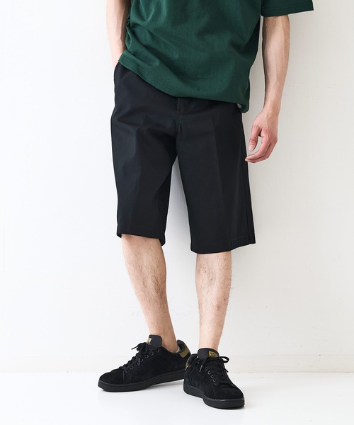 Dickies(ディッキーズ)の「【DICKIES/ディッキーズ】TCツイル デニム ハーフパンツ(デニムパンツ・メンズ・ベージュ/インディゴブルー/スミクロ/ブラック・MEDIUM/X-LARGE/LARGE)」の10枚目の写真