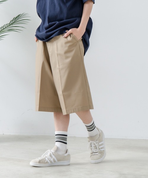 Dickies(ディッキーズ)の「【DICKIES/ディッキーズ】TCツイル デニム ハーフパンツ(デニムパンツ・メンズ・ベージュ/インディゴブルー/スミクロ/ブラック・MEDIUM/X-LARGE/LARGE)」の14枚目の写真
