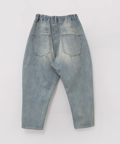 セール】R4315 10オンスデニムのクロップドパンツ（デニム