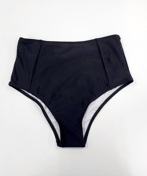 TeddyShop(テディショップ)の「レディース水着 ギャザーフリルオフショルフレアワンピース+ハイウエストショーツ 上下2点セット(水着・レディース・ブラウン/ホワイト系その他/ブラック/ブラック系その他・S/M/L/LL)」の11枚目の写真