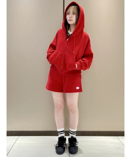 Abercrombie & Fitch フレンチテリー フルジップ パーカー 関込 アディダス ワーディング パック ルーズフィット フレンチテリー