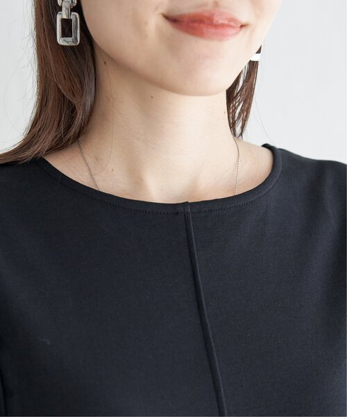 ikka(イッカ)の「袖切り替えカットワンピース(ワンピース・レディース・ブラック/ネイビー/ベージュ・M/L/S)」の17枚目の写真