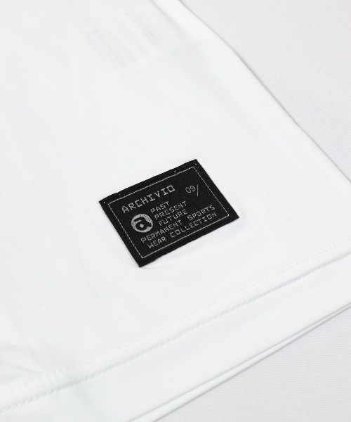 archivio(アルチビオ)の「【メンズ】冷却素材クルーネックインナー(Tシャツ/カットソー・メンズ・ホワイト/ブラック・L/M/LL)」の8枚目の写真