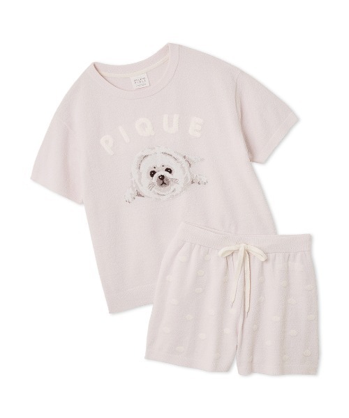 PEANUTS】【ONLINE限定】SNOOPY×BEAR ジャガードプルオーバー