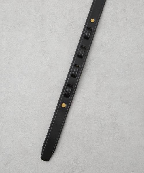 NANO universe（ナノユニバース）の「TORY LEATHER/1"Mini Hoof Pick Belt（ベルト・メンズ・ブラック・34/32）」の5枚目の写真