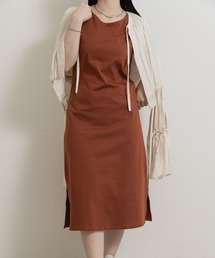 『別注』MIDIUMISOLID×TGM back open neck one-piece