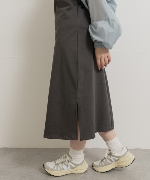 別注』MIDIUMISOLID×TGM back open neck one-piece（ニット