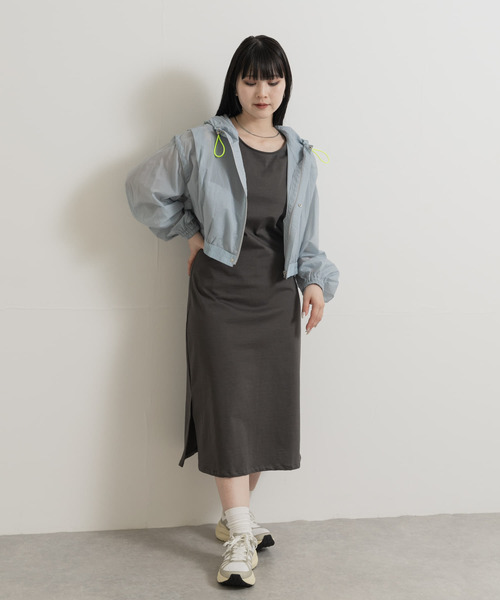 ニット セーター 「別注」MIDIUMISOLID×TGM　back open neck one-piece レディース 別注』MIDIUMISOLID×TGM back open neck one-piece（ニット