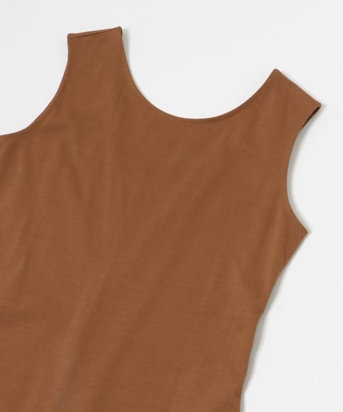 ニット セーター 「別注」MIDIUMISOLID×TGM　back open neck one-piece レディース 別注』MIDIUMISOLID×TGM back open neck one-piece（ニット