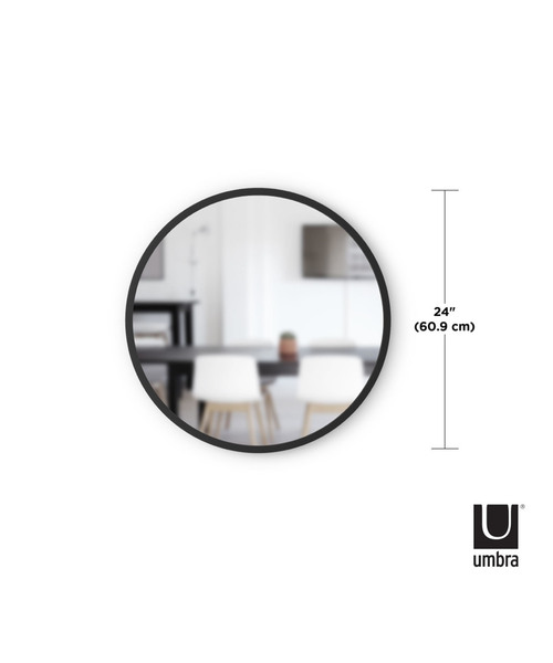 Umbra(アンブラ)の「《WEB限定》【umbra/アンブラ】 HUBB 61*61 ミラー(ミラー・レディース・ブラック・FREE)」の4枚目の写真