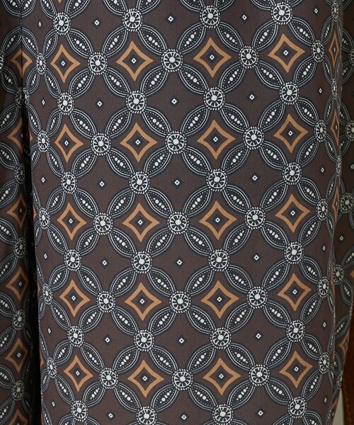 FREAK'S STORE（フリークスストア）の「幾何学柄 イージーパンツ/総柄パンツ（その他パンツ・レディース・ブラウン/ネイビー・ﾌﾘ-）」の10枚目の写真