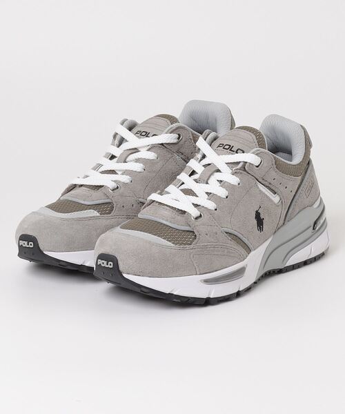 POLO RALPH LAUREN（ポロ ラルフ ローレン）の「ポロ ラルフ ローレン トラックスター250  スニーカー（スニーカー・レディース・ライトブルー/ライトグレー・45/50/55/60/65）」の2枚目の写真