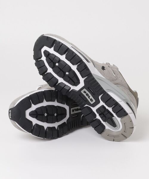 POLO RALPH LAUREN（ポロ ラルフ ローレン）の「ポロ ラルフ ローレン トラックスター250  スニーカー（スニーカー・レディース・ライトブルー/ライトグレー・45/50/55/60/65）」の4枚目の写真