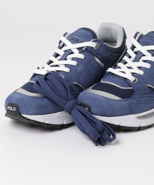 POLO RALPH LAUREN（ポロ ラルフ ローレン）の「ポロ ラルフ ローレン トラックスター250  スニーカー（スニーカー・レディース・ライトブルー/ライトグレー・45/50/55/60/65）」の5枚目の写真