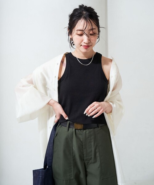 FREAK'S STORE WEB限定 アメスリ タンクトップ水着 FREAK'S STORE（フリークスストア）の「【WEB限定】アメリカン