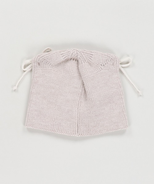 SPINNS(スピンズ)の「猫耳ニット帽/紐リボン(ニットキャップ/ビーニー・レディース・ベージュ/ブラック/グレー・ONESIZE)」の14枚目の写真