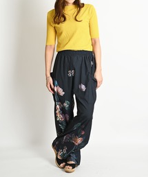 MARAI（マーライ）の「ワイドパンツ メンズ レディース 春夏 サルエルパンツ 柄 総柄（その他パンツ）」