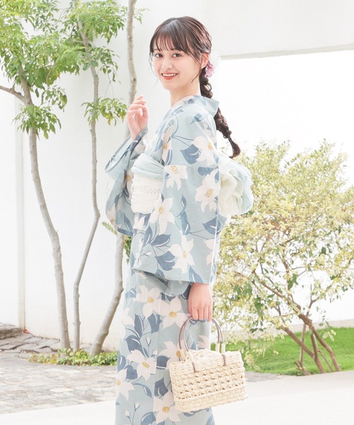 Honeys(ハニーズ)の「浴衣髪飾り(Uピンセット)(和装小物・レディース・レッド/パープル・FREE)」の10枚目の写真
