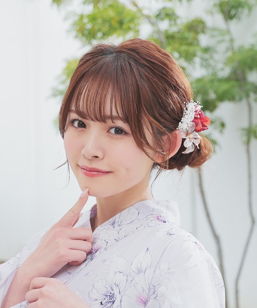 浴衣髪飾り（Uピンセット）（和装小物）｜Honeys（ハニーズ）の