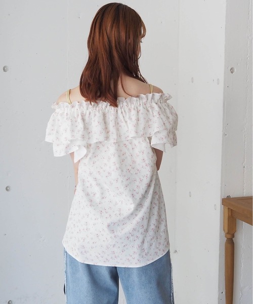 ぞぞページです♡ セール】[ZOZO限定カラーあり]フリルクロス2wayブラウス（シャツ