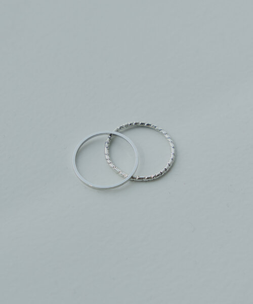 Chico（チコ）の「【4点セット】ニュアンスリング（リング・レディース・シルバー/ゴールド・FREE）」の6枚目の写真