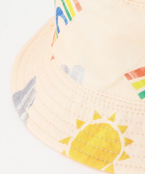 BIT'Z（ビッツ）の「夏っぽい総柄リバーシブルハット（ハット・キッズ・キナリ/オレンジ/カーキ・48/50/52/54）」の10枚目の写真