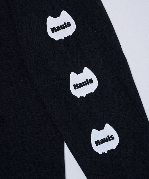 Hauls（ハウルズ）の「1st リバイバルBIGロンTEE（Tシャツ/カットソー・レディース・ブラック/サックスブルー/ホワイト/ピンク/ブルー系その他・F）」の8枚目の写真