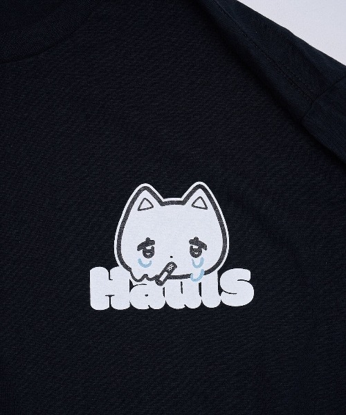 Hauls（ハウルズ）の「1st リバイバルBIGロンTEE（Tシャツ/カットソー・レディース・ブラック/サックスブルー/ホワイト/ピンク/ブルー系その他・F）」の9枚目の写真