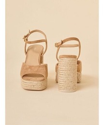 SNIDEL | プラットフォームサンダル(サンダル)