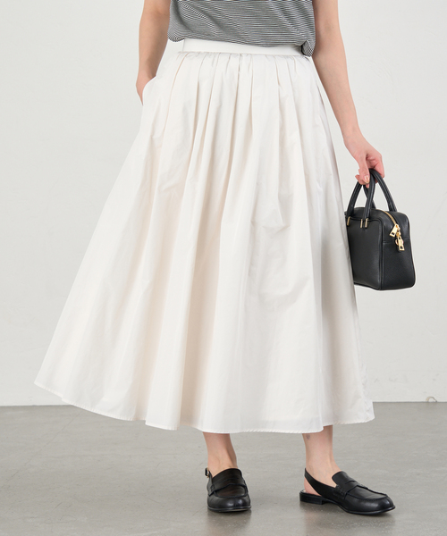 追加》タフタフレアスカート（スカート）｜IENA（イエナ）の