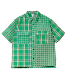 新品　MLVINCE メルヴィンス　チェック柄シャツ　グリーン系 新品 MLVINCE メルヴィンス チェック柄シャツ グリーン系 楽天