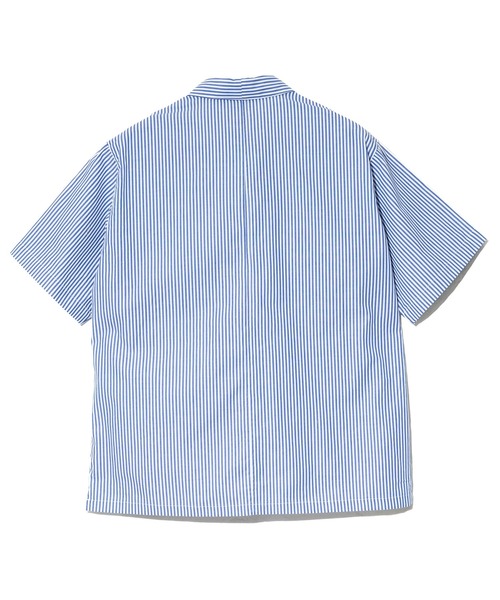 gym master（ジムマスター）の「gym master/ジムマスター　2WAY スナップボタン S/Sシャツ（シャツ/ブラウス・メンズ・ネイビー/イエロー/ブラック/グリーン・X-LARGE/LARGE/MEDIUM）」の6枚目の写真