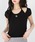 muahmuahi[A[Aj́uA'GEM/9 × .kom wmuah muah/[A[AxLAYERED STRAP HALF T-SHIRT/C[hXgbv TEEVciTVc/Jbg\[jvbubN