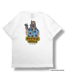 BROTHER MERLE（ブラザー マール）の「RIVER SIDE CULTURE/BROTHER MERLE アロハオジサン T-SHIRT KIDS (M4)（Tシャツ/カットソー）」