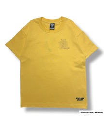BROTHER MERLE（ブラザー マール）の「RIVER SIDE CULTURE/BROTHER MERLE アロハオジサン T-SHIRT KIDS (M4)（Tシャツ/カットソー）」