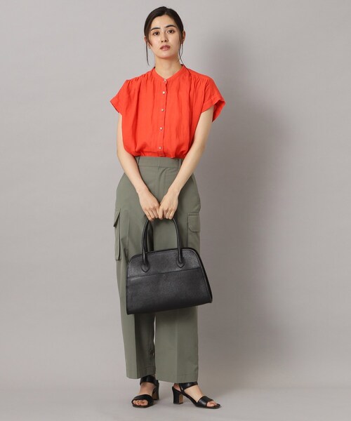 AULENTTI（オウレンティ）の「AULENTTI（オウレンティ）ボストンバッグ（ボストンバッグ・レディース・ブラック/ブラウン系その他2・00）」の15枚目の写真