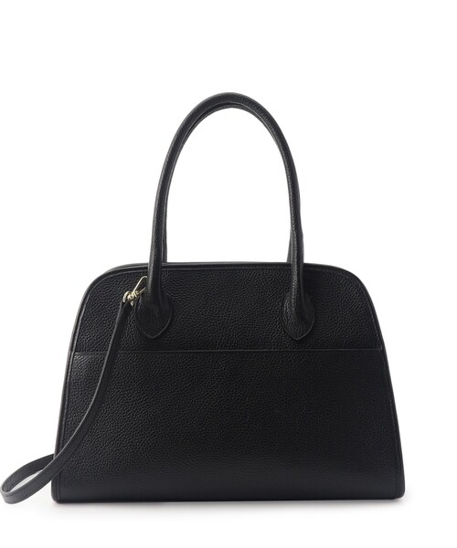 AULENTTI（オウレンティ）の「AULENTTI（オウレンティ）ボストンバッグ（ボストンバッグ・レディース・ブラック/ブラウン系その他2・00）」の4枚目の写真