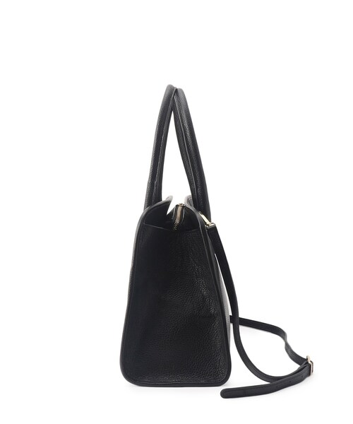 AULENTTI（オウレンティ）の「AULENTTI（オウレンティ）ボストンバッグ（ボストンバッグ・レディース・ブラック/ブラウン系その他2・00）」の5枚目の写真