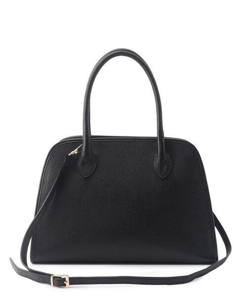 AULENTTI（オウレンティ）の「AULENTTI（オウレンティ）ボストンバッグ（ボストンバッグ・レディース・ブラック/ブラウン系その他2・00）」の6枚目の写真