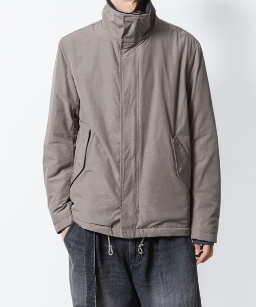 ATTACHMENT（アタッチメント）の「CO/NY ウェザークロス ユーティリティージャケット / CO/NY WEATHER CLOTH UTILITY JACKET（ブルゾン・メンズ・カーキ系/ブラック・3/2/1）」の6枚目の写真
