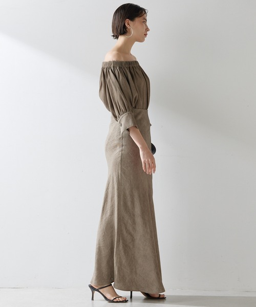 ツイル顔料染めスカート（スカート）｜Whim Gazette（ウィムガゼット