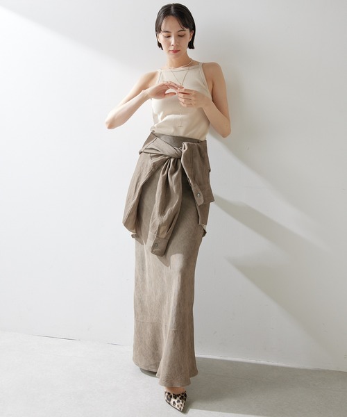 セール】ツイル顔料染めスカート（スカート）｜Whim Gazette（ウィム