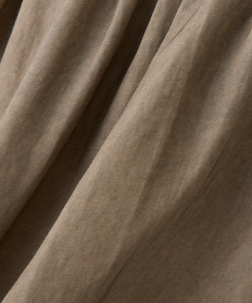 Whim Gazette(ウィムガゼット)の「ツイル顔料染めスカート(スカート・レディース・キャメル/モカ・36/38)」の6枚目の写真