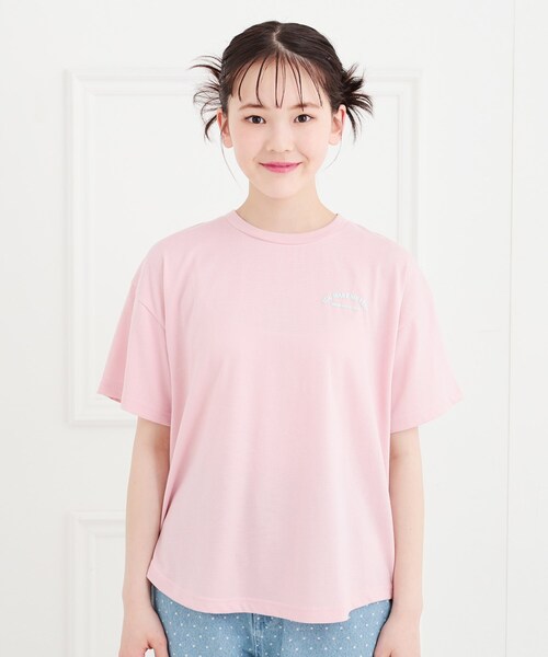 ★韓国人気【Attends】Baby pink Tシャツ[送料・関税込] ★ Attends】Babypink long sleeveless tee ☆韓国☆Tシャツ